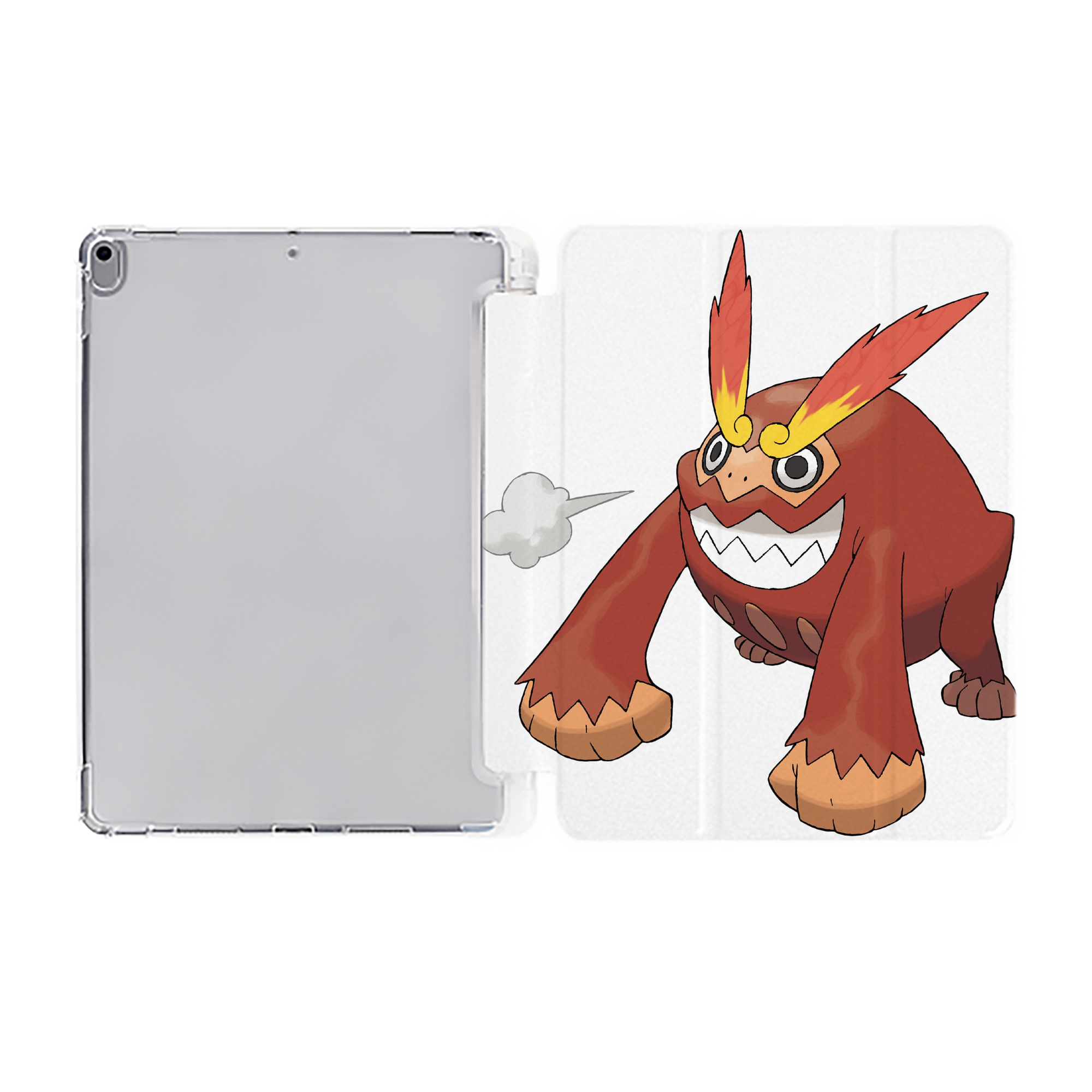 （画像用） ポケットモンスター Pokémon IPad ケース ペン収納付き 三つ折りスタンド PUレザー×シリコン 対応機種9.5/10.5/10.9インチ